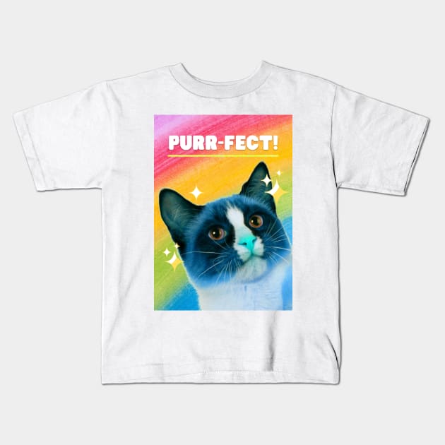 Purrfect Kids T-Shirt by TheSoldierOfFortune